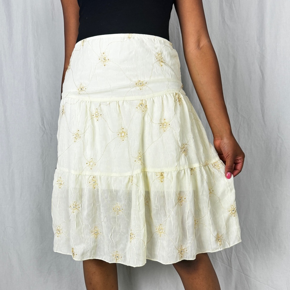 Von Mozart Three Tiered Skirt Size S